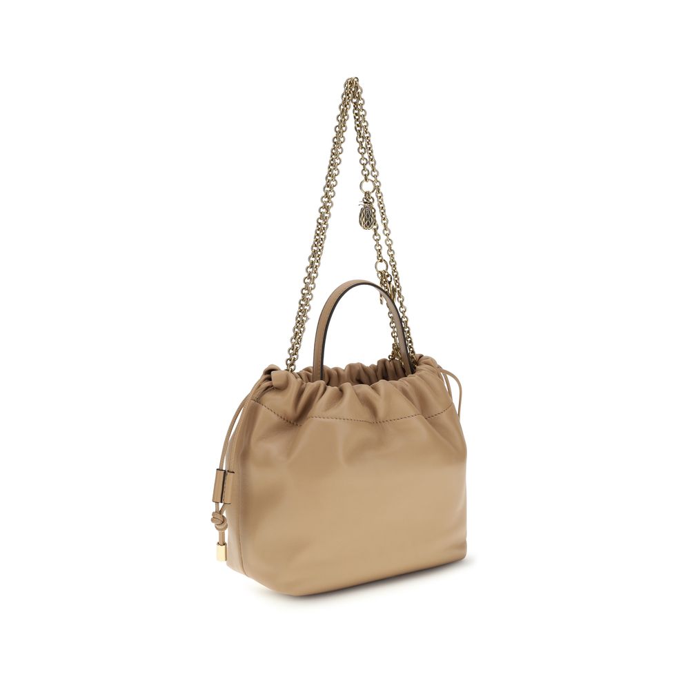 Chloé Beige Lamb Ovis Aries Aries Shoulder Bag Chloé
