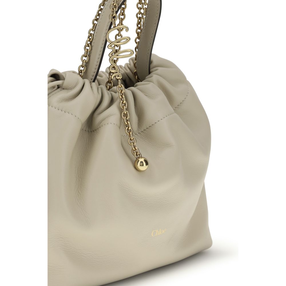 Chloé Beige Lamb Ovis Aries Aries Shoulder Bag Chloé