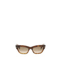Alexander McQueen Brown Acetate Sunglasses Alexander McQueen