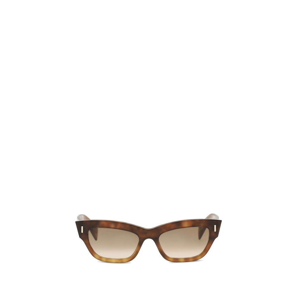 Alexander McQueen Brown Acetate Sunglasses Alexander McQueen