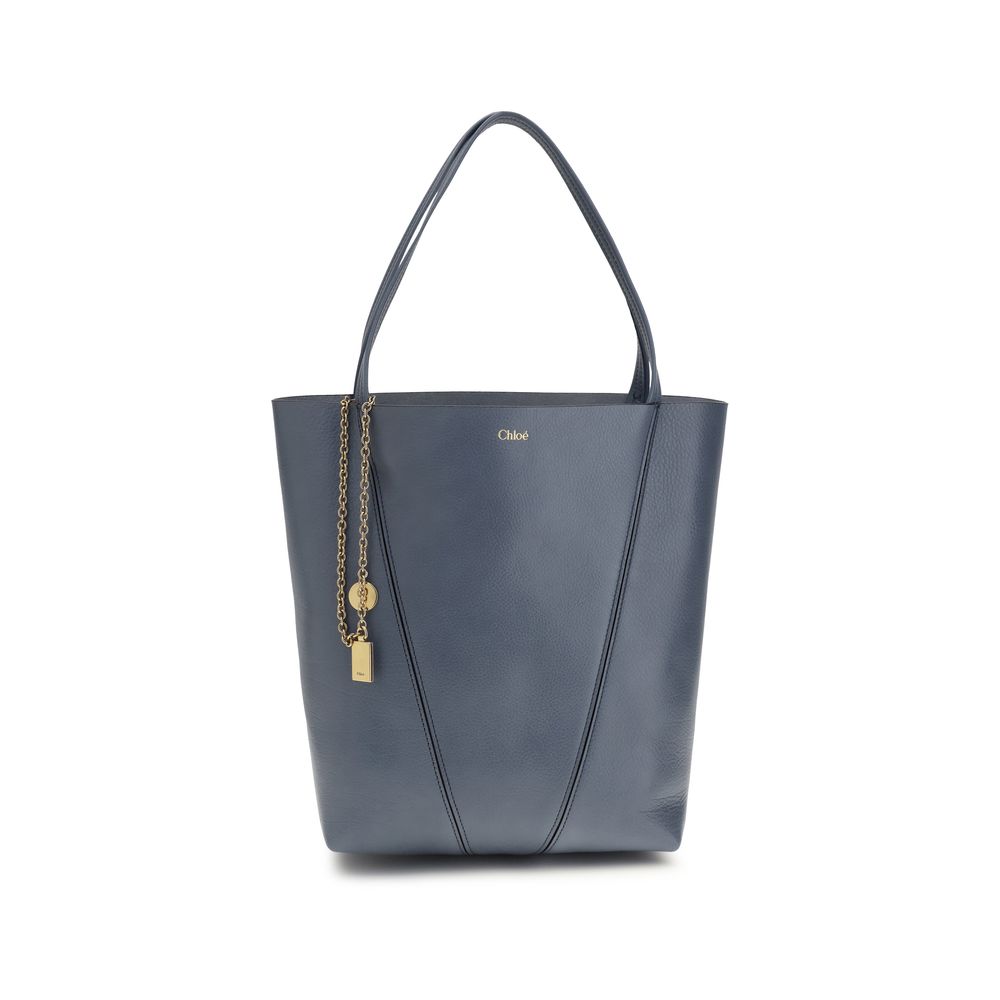 Chloé Blue Calf Leather Bos Taurus Shoulder Bag Chloé