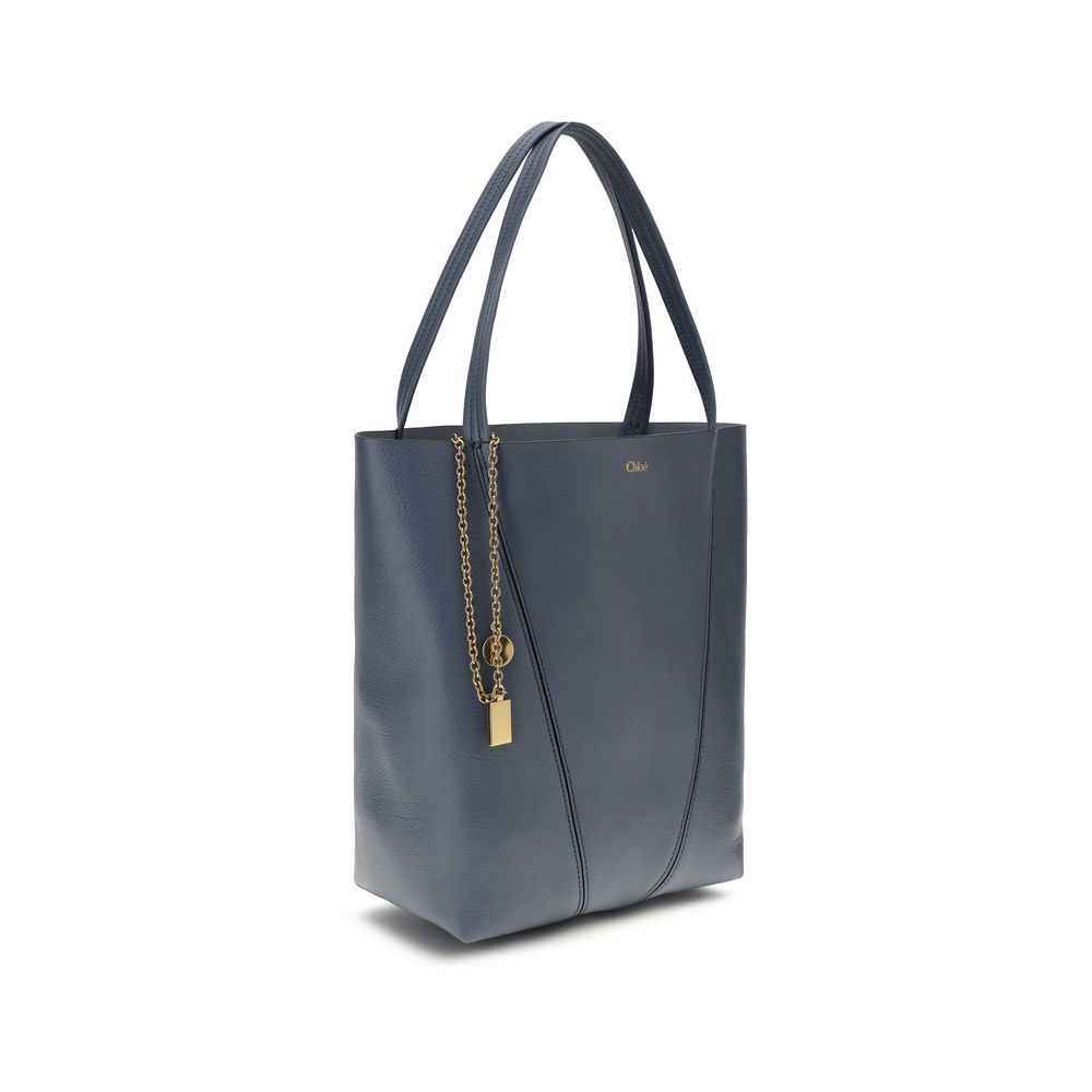 Chloé Blue Calf Leather Bos Taurus Shoulder Bag Chloé