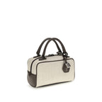 Brunello Cucinelli Gray Polyamide Shoulder Bag Brunello Cucinelli
