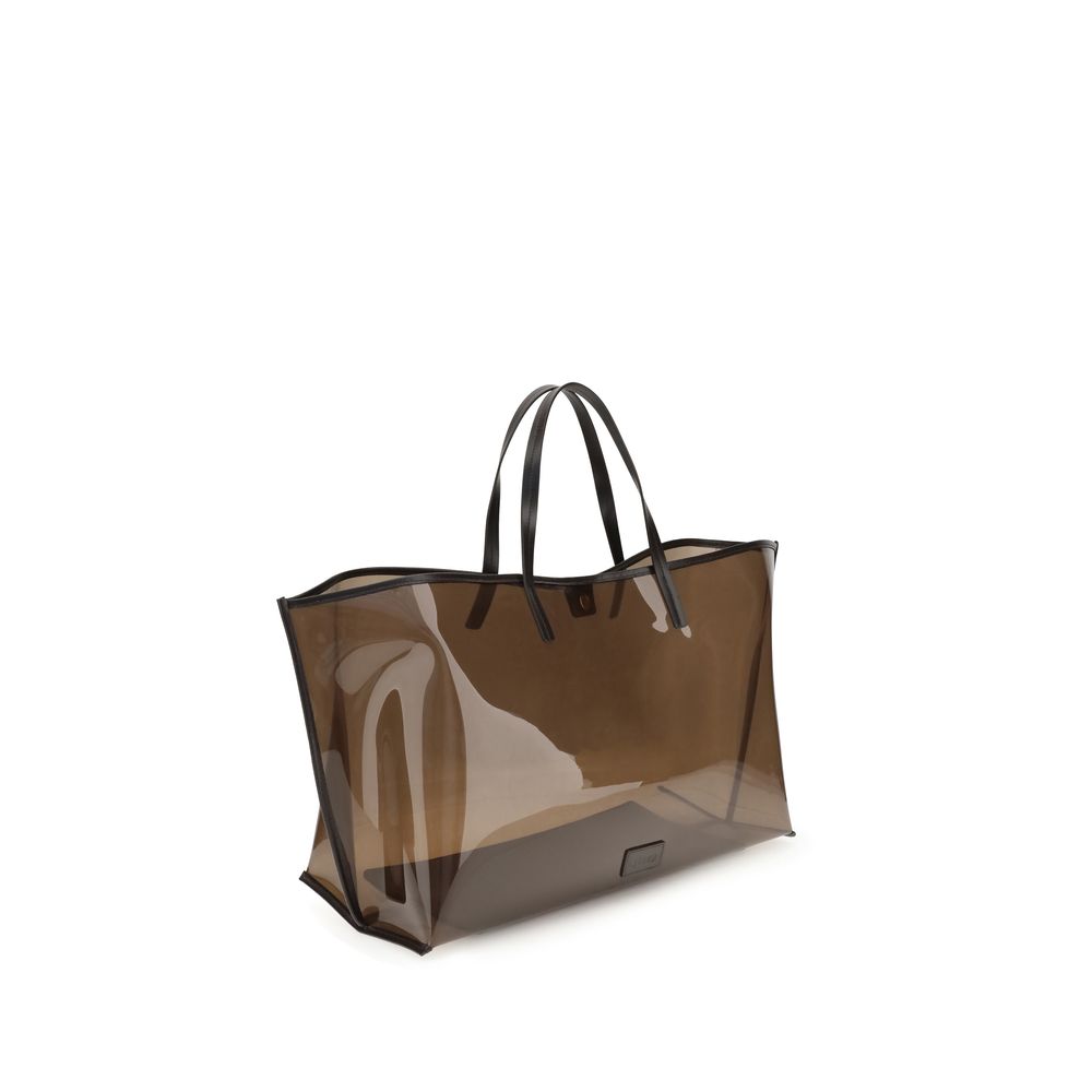 Staud Brown Pvc Handbag Staud
