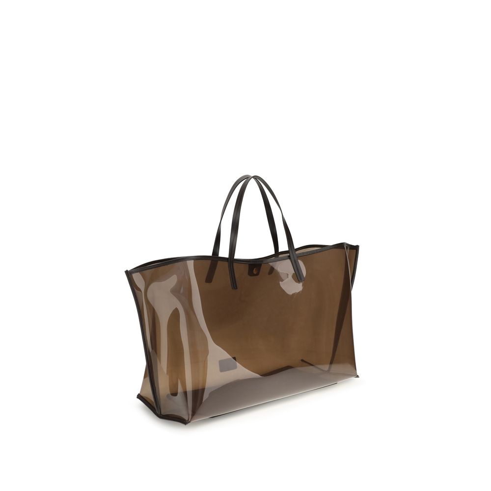 Staud Brown Pvc Handbag Staud
