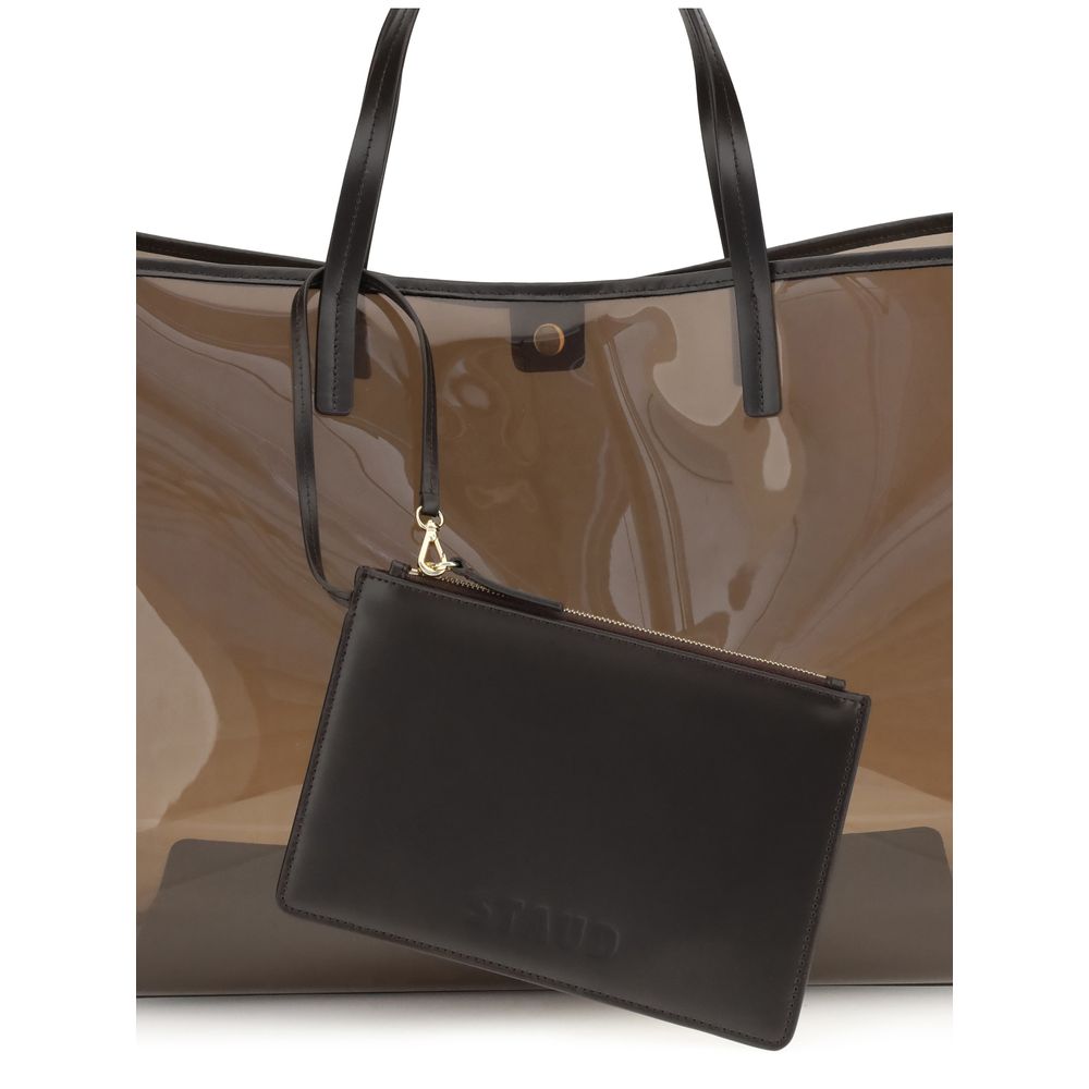 Staud Brown Pvc Handbag Staud