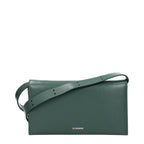 Jil Sander clutch in groen Jil Sander