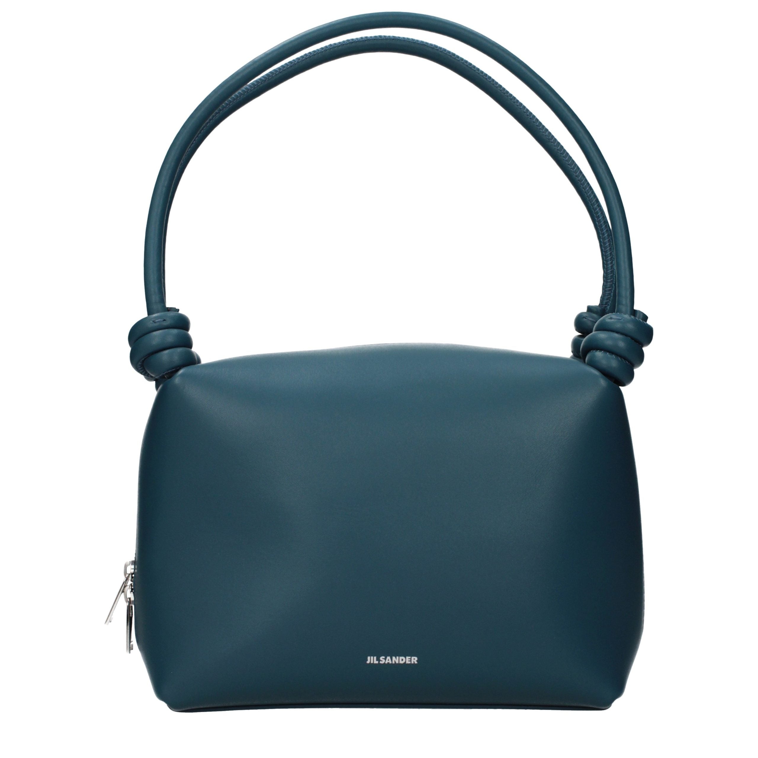 Jil Sander handtas in blauw Jil Sander