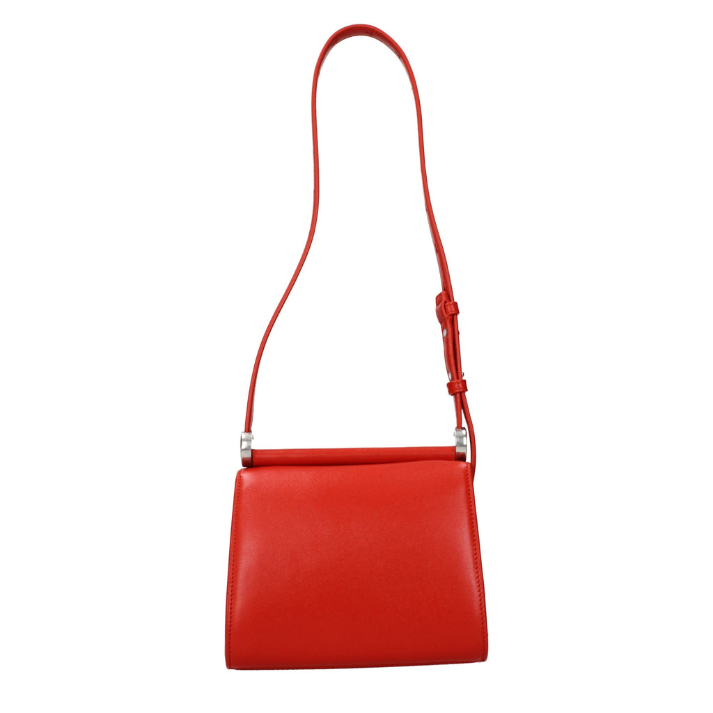 Jil Sander schoudertas in rood Jil Sander