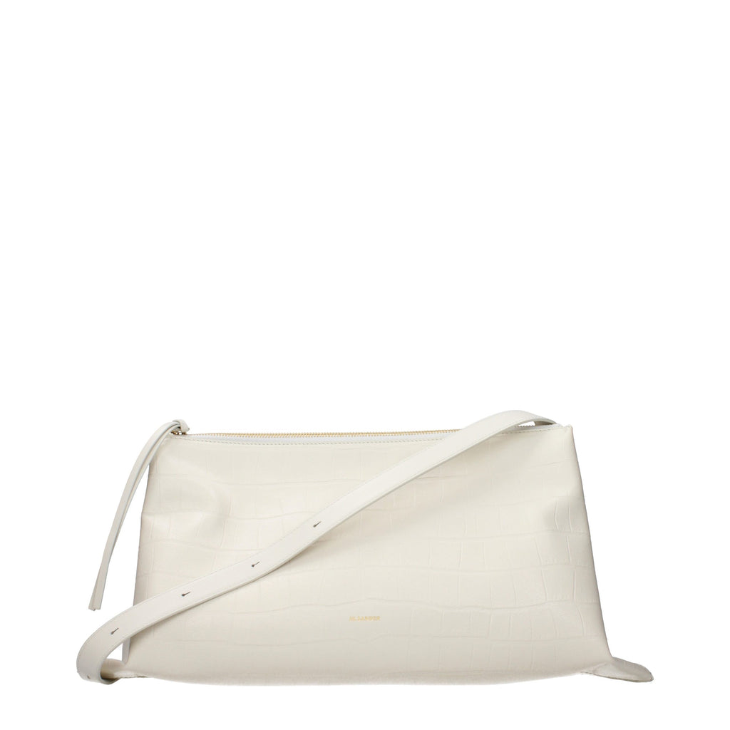 Jil Sander crossbodytas in wit Jil Sander