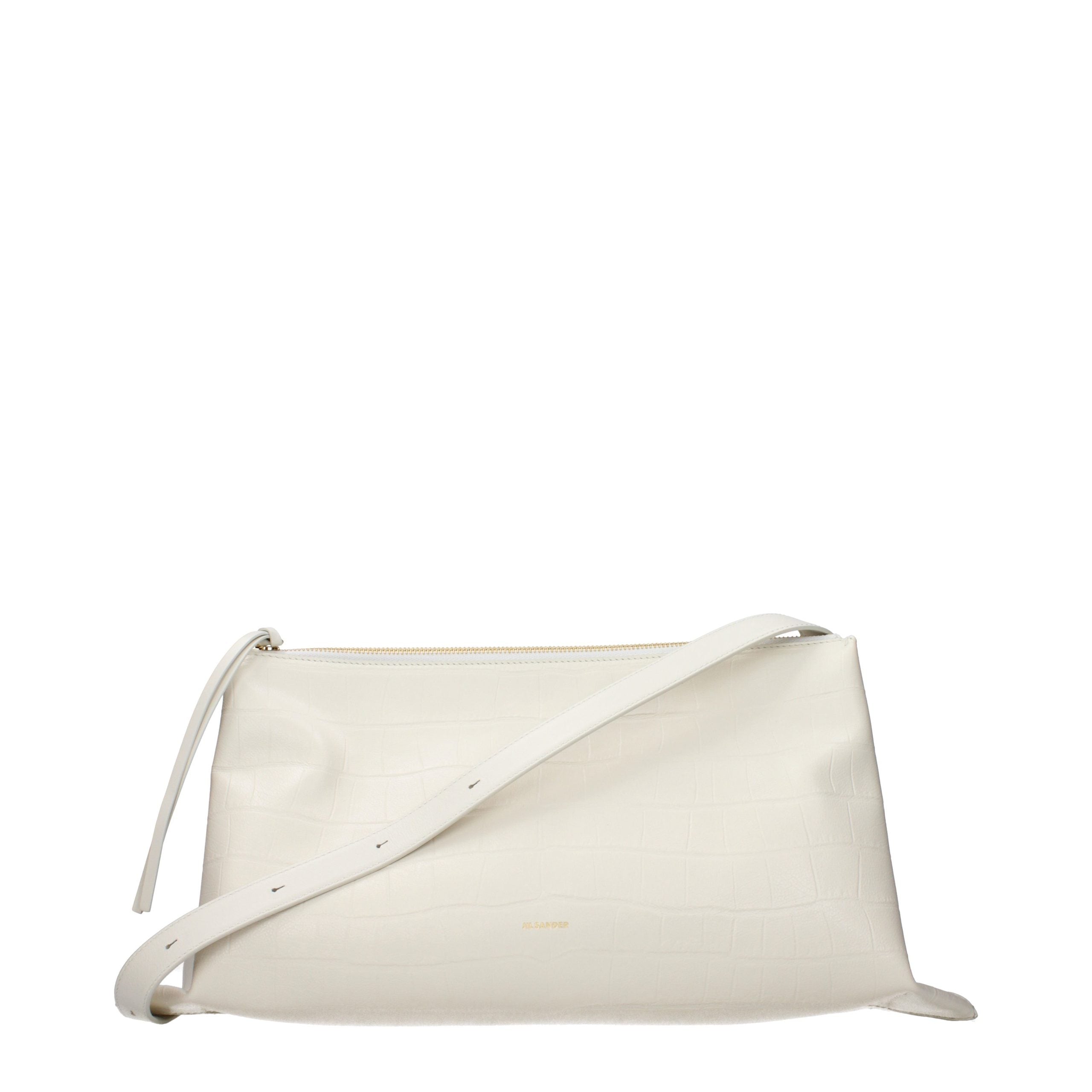Jil Sander crossbodytas in wit Jil Sander