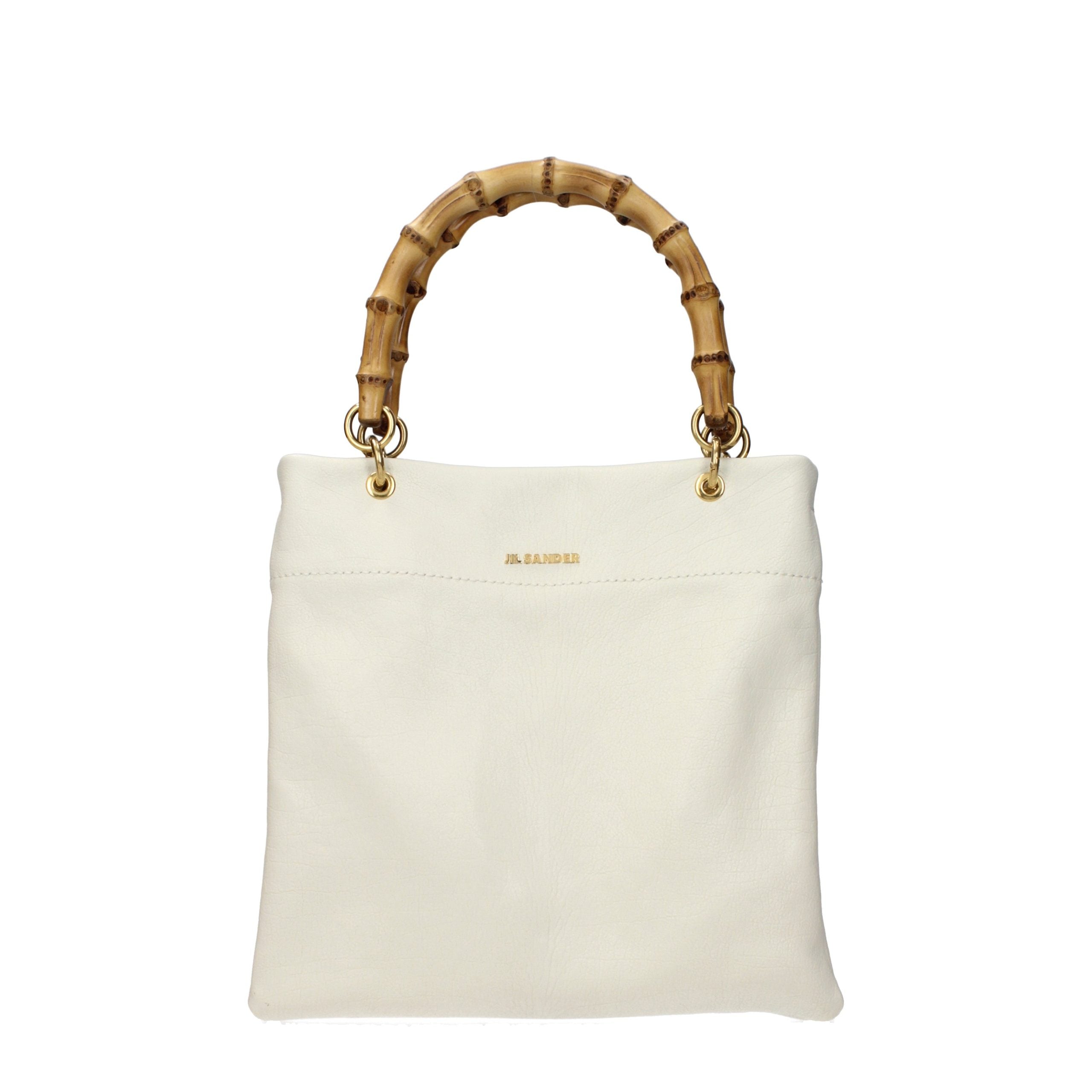 Jil Sander handtas in beige Jil Sander