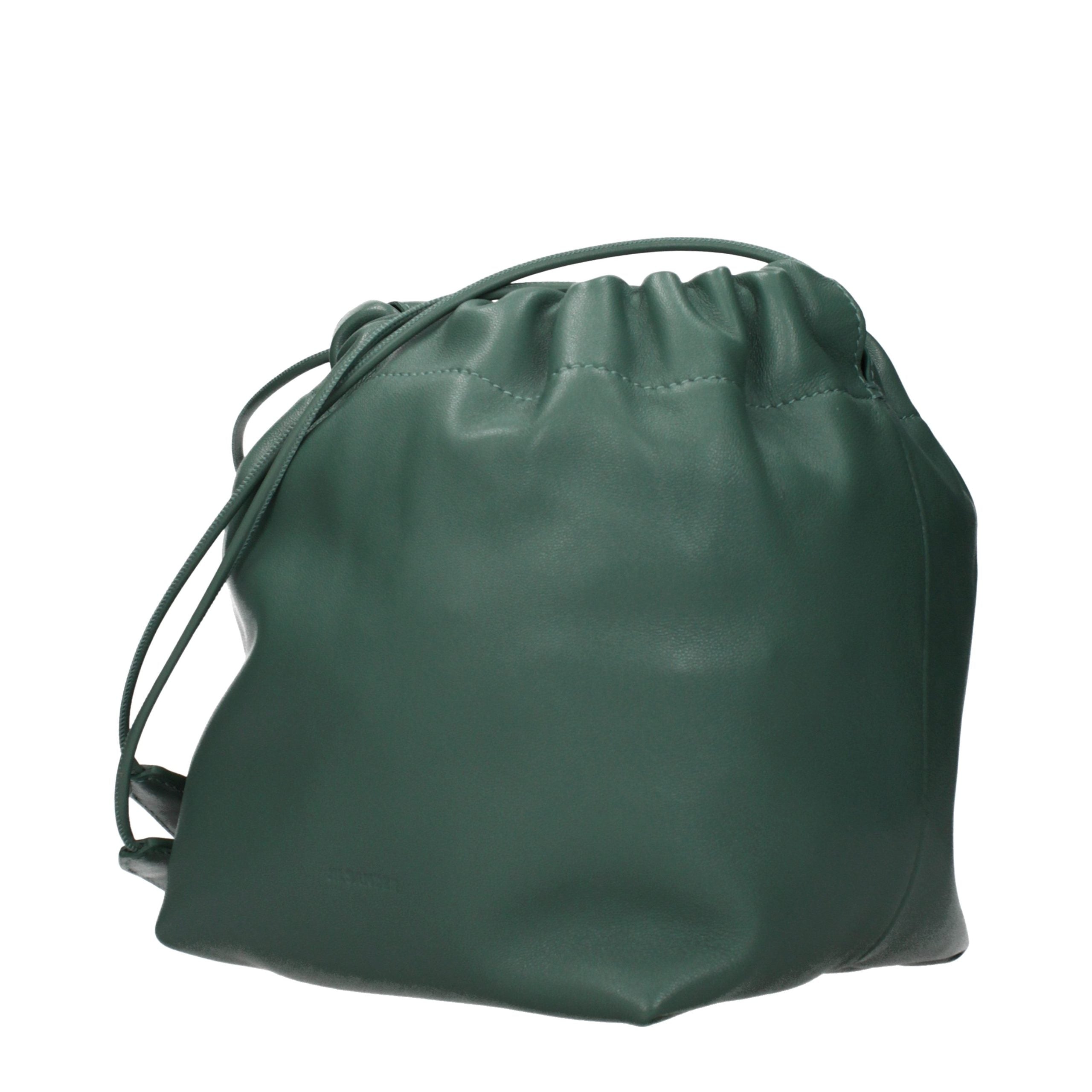 Jil Sander schoudertas in groen Jil Sander