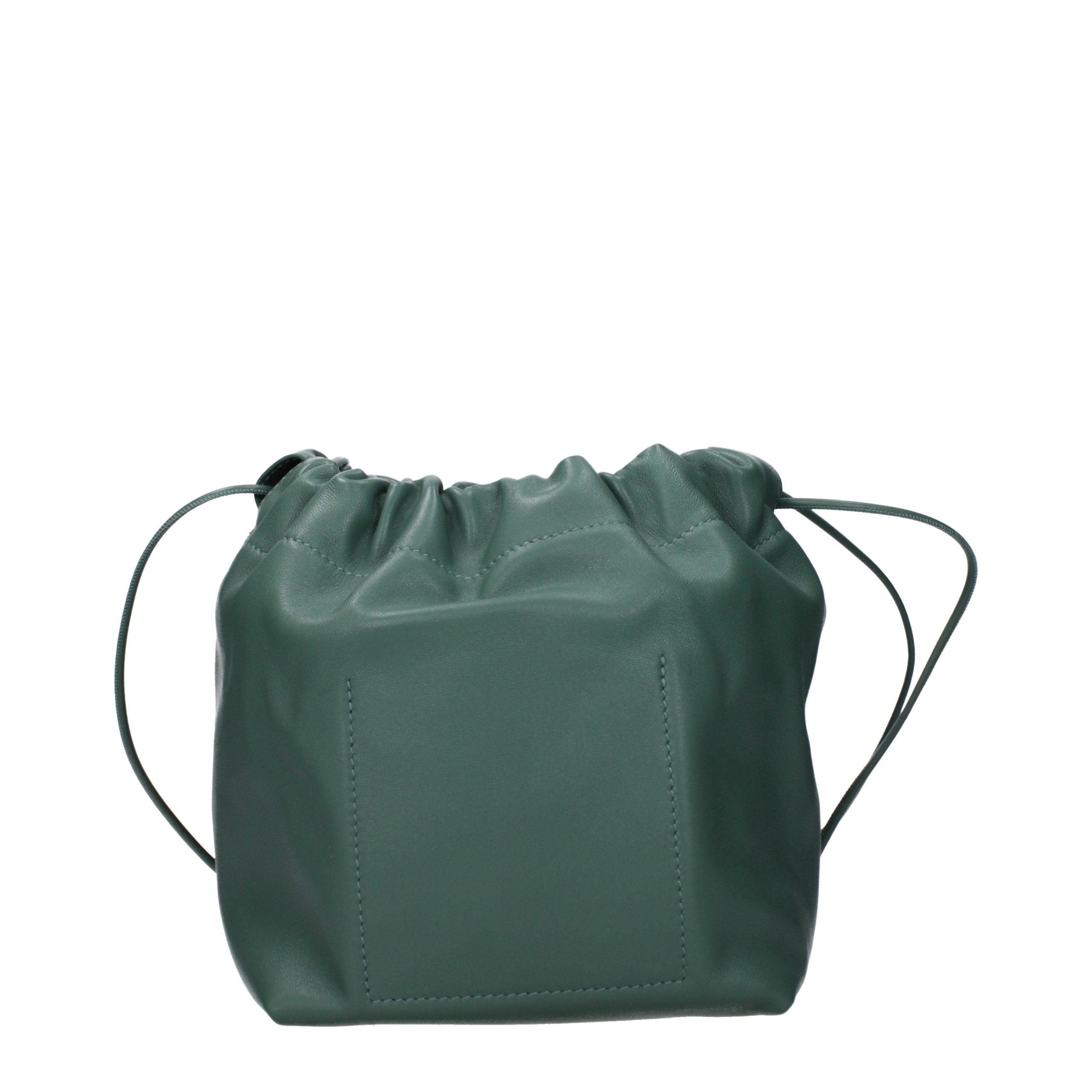 Jil Sander schoudertas in groen Jil Sander