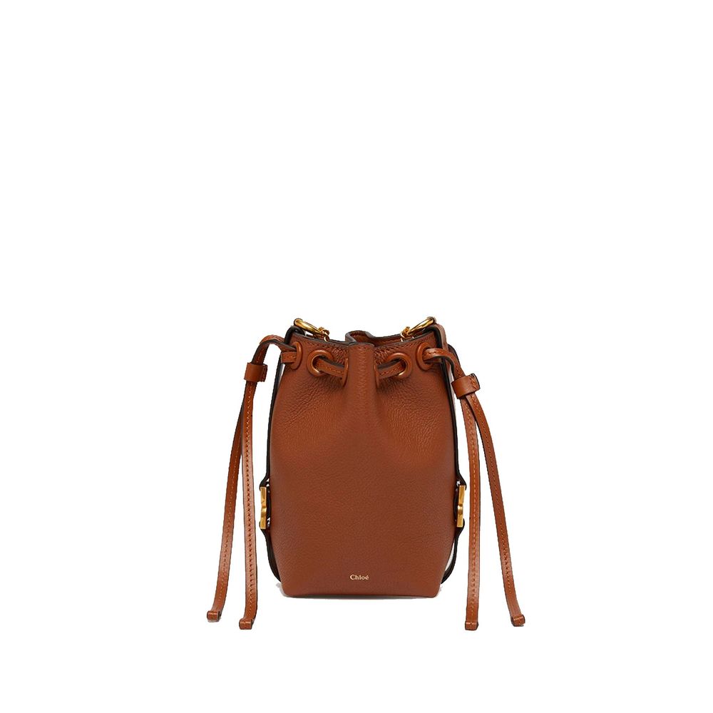 Chloé Brown Calfskin Backet Bag Chloé