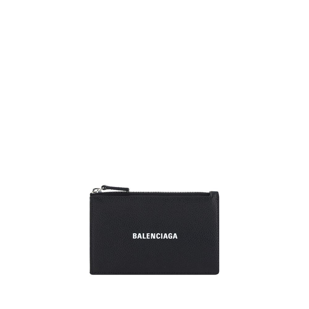 Balenciaga Black Calf Leather Bos Taurus Wallet Balenciaga