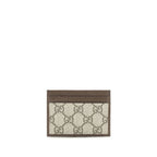 Gucci Brown Fabric Cardholder Gucci