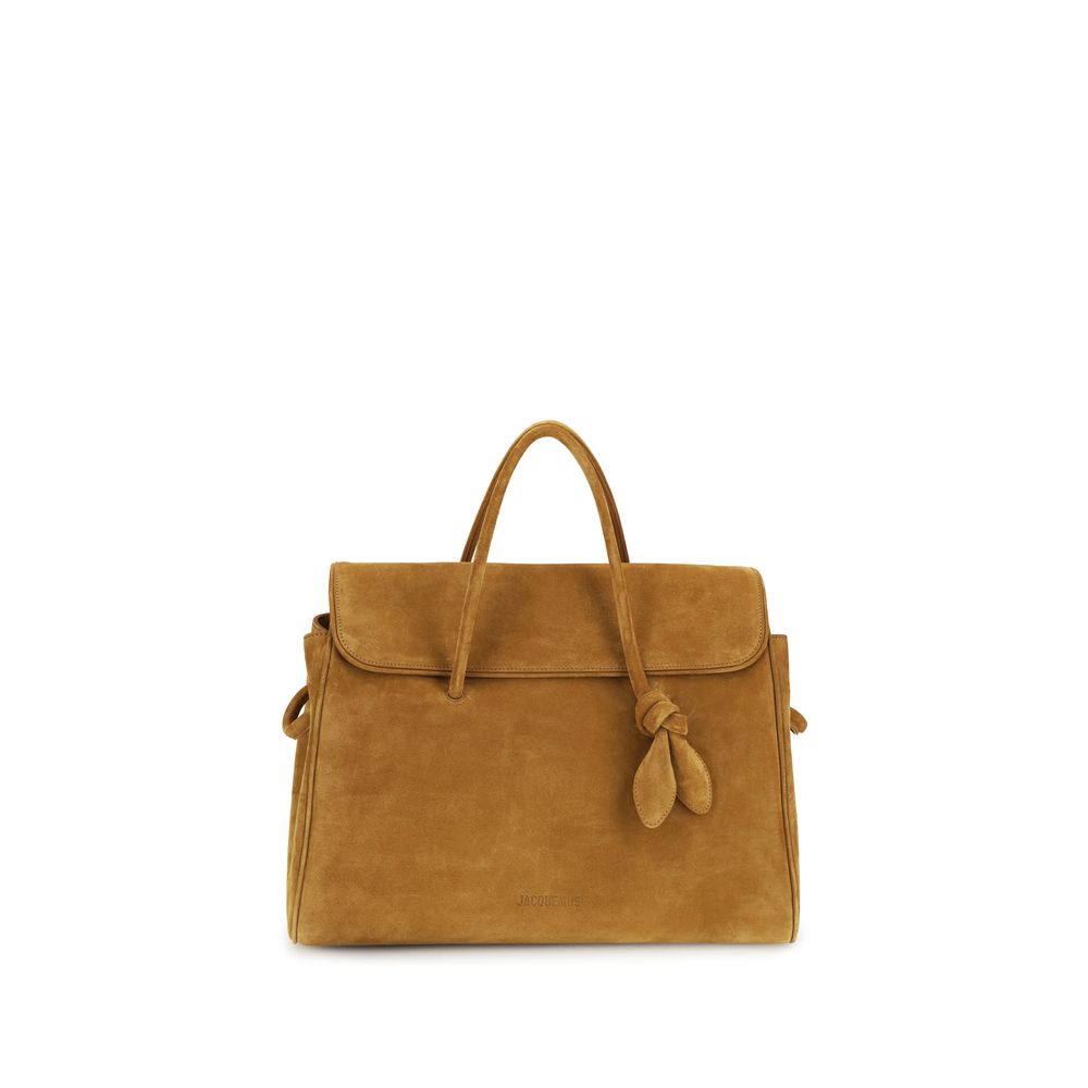 Jacquemus Beige Calf Leather Bos Taurus Handbag Jacquemus