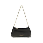 Jacquemus Black Calf Leather Bos Taurus Shoulder Bag Jacquemus
