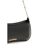 Jacquemus Black Calf Leather Bos Taurus Shoulder Bag Jacquemus