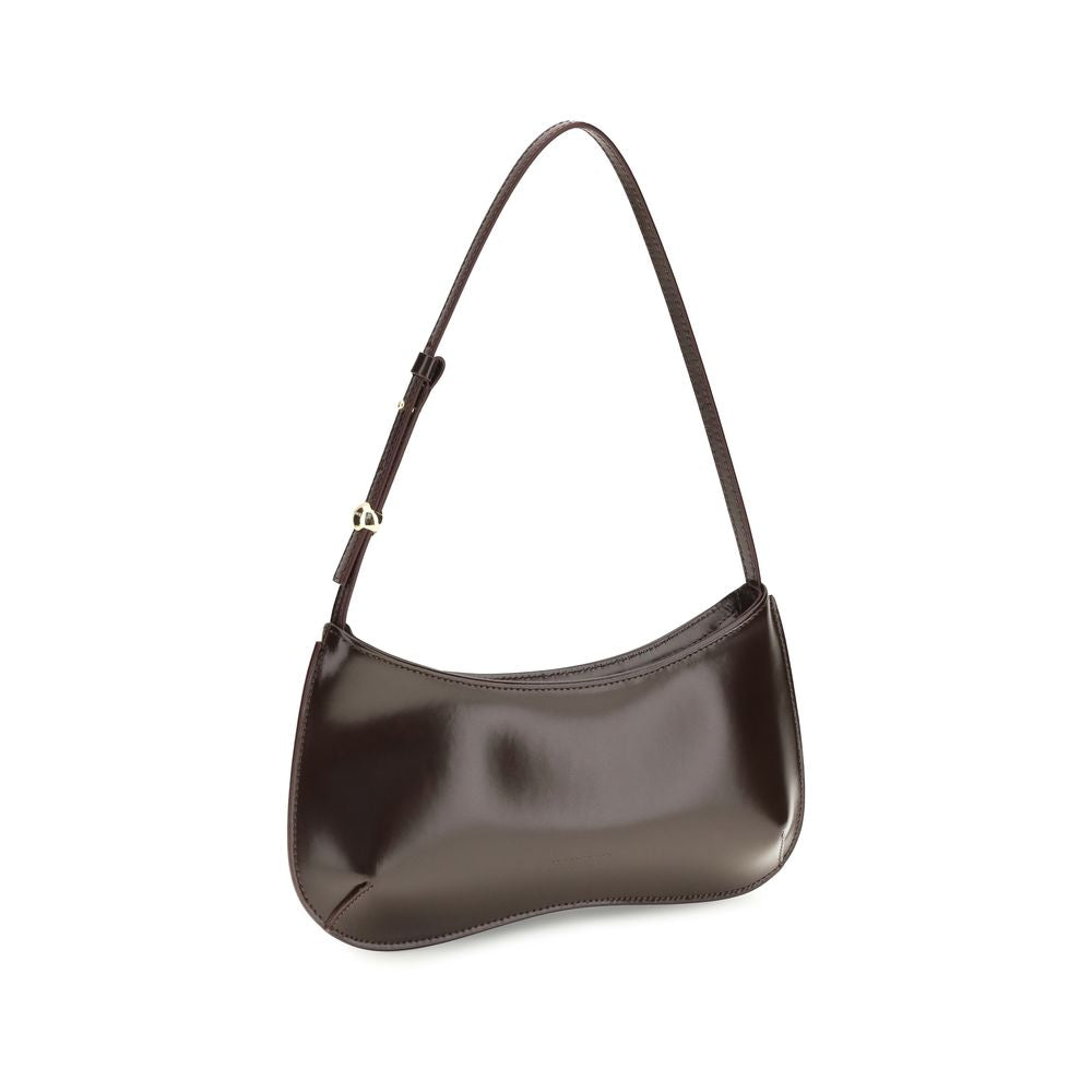 Jacquemus Brown Calf Leather Bos Taurus Shoulder Bag Jacquemus