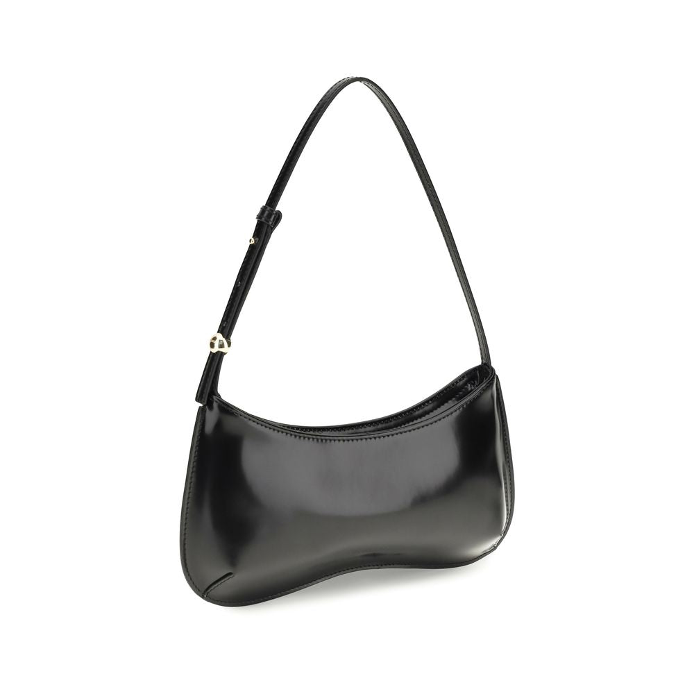 Jacquemus Black Calf Leather Bos Taurus Shoulder Bag Jacquemus
