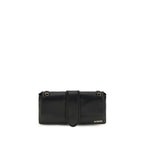 Jacquemus Black Calf Leather Bos Taurus Shoulder Bag Jacquemus