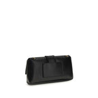 Jacquemus Black Calf Leather Bos Taurus Shoulder Bag Jacquemus