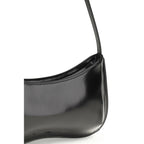 Jacquemus Black Calf Leather Bos Taurus Shoulder Bag Jacquemus