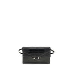 Tom Ford Black Calf Leather Bos Taurus Shoulder Bag Tom Ford