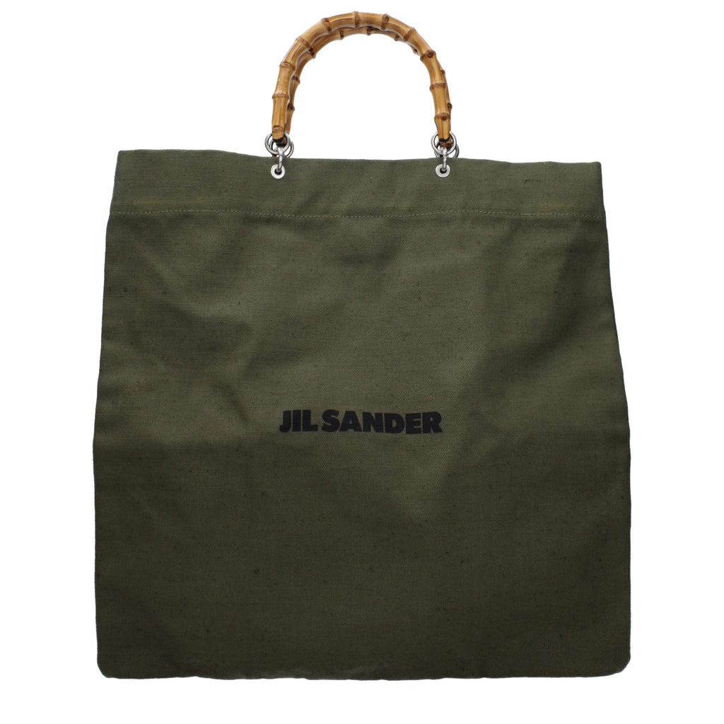 Jil Sander handtas in groen Jil Sander