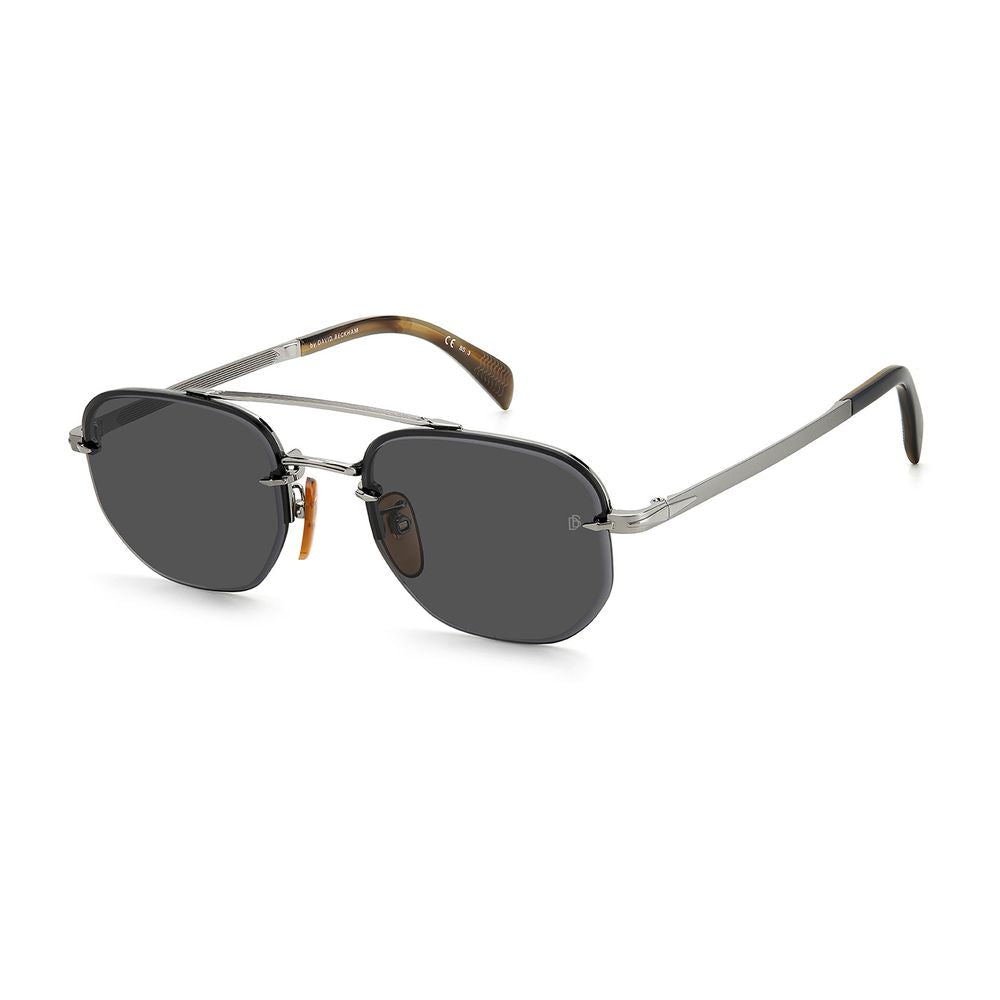 David Beckham Silver Metal Sunglasses David Beckham