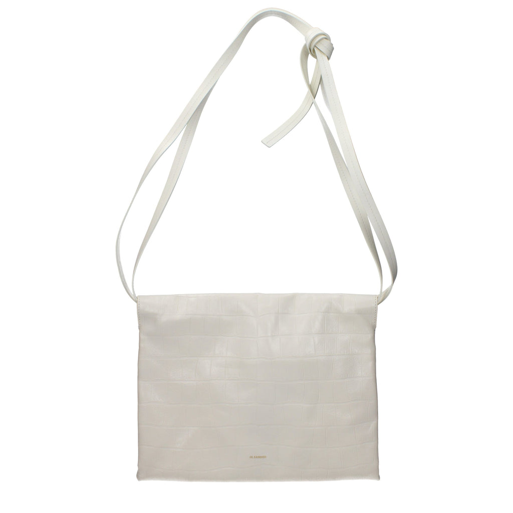 Jil Sander crossbodytas in beige Jil Sander