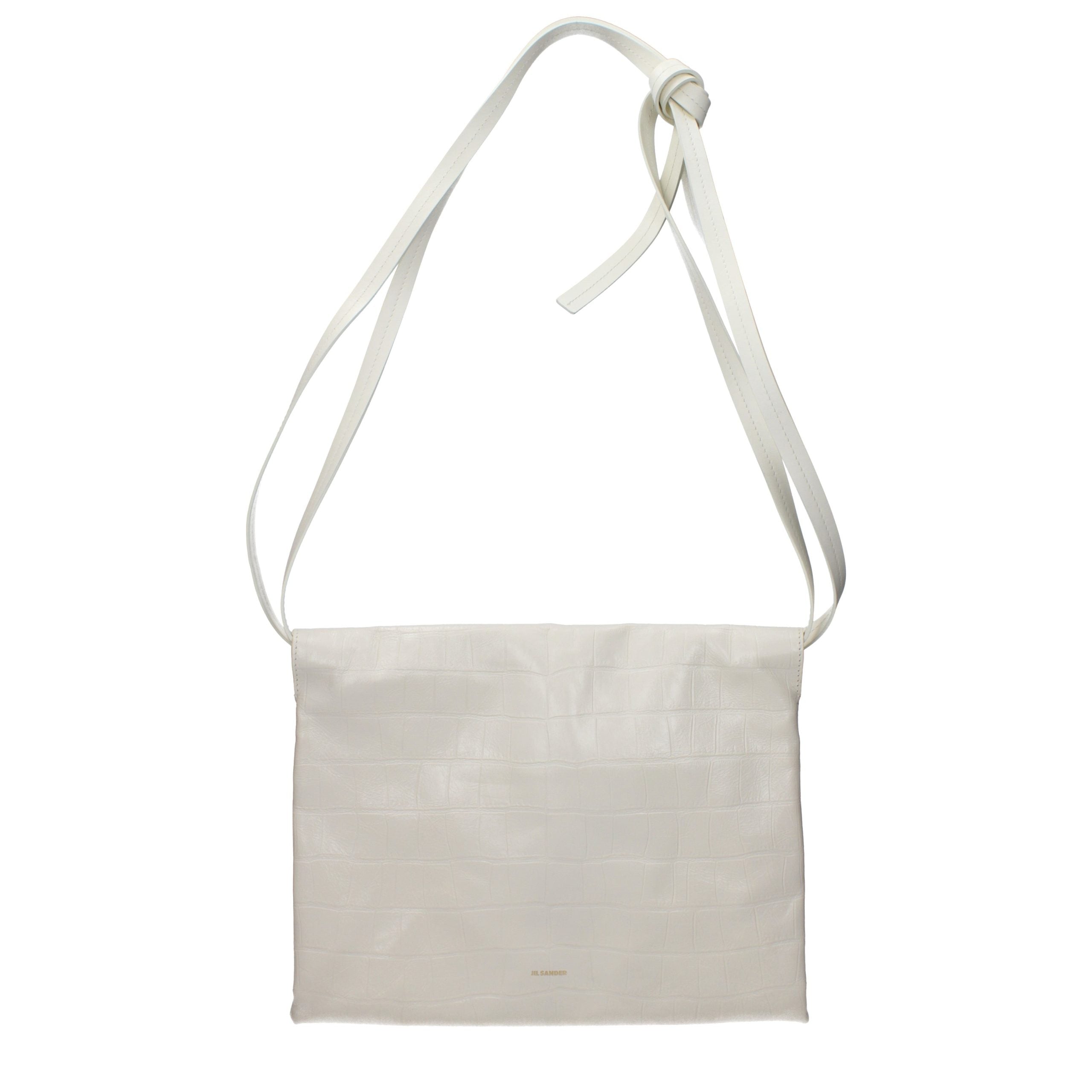 Jil Sander crossbodytas in beige Jil Sander