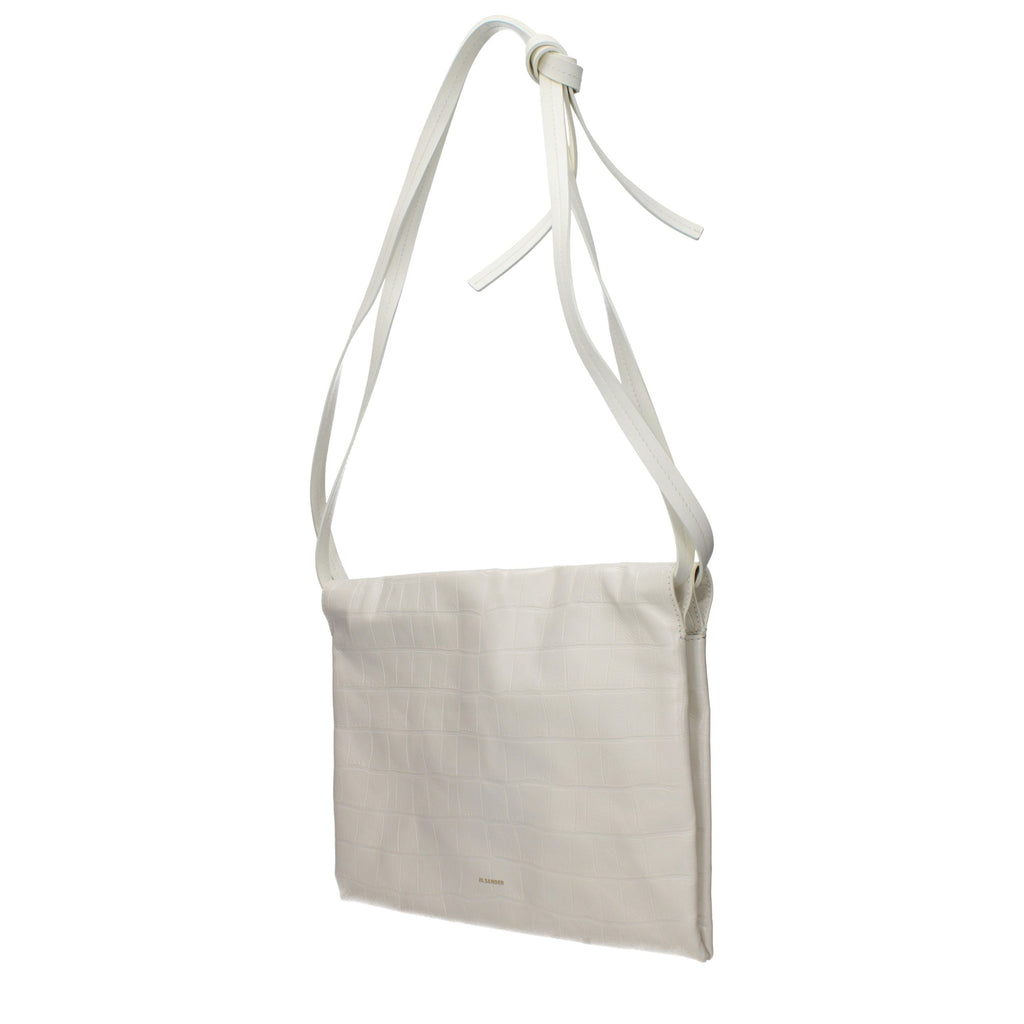 Jil Sander crossbodytas in beige Jil Sander