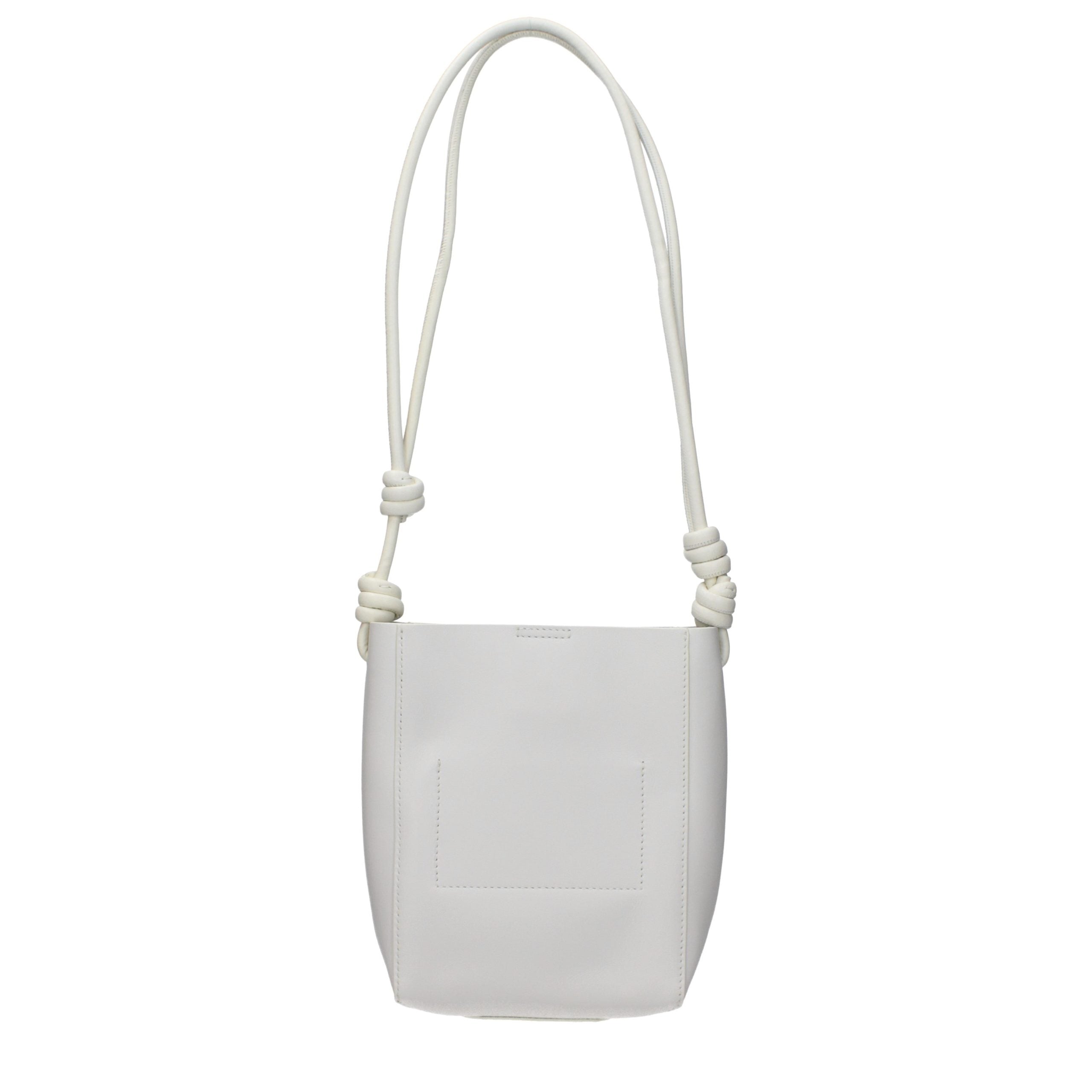 Jil Sander schoudertas in beige Jil Sander