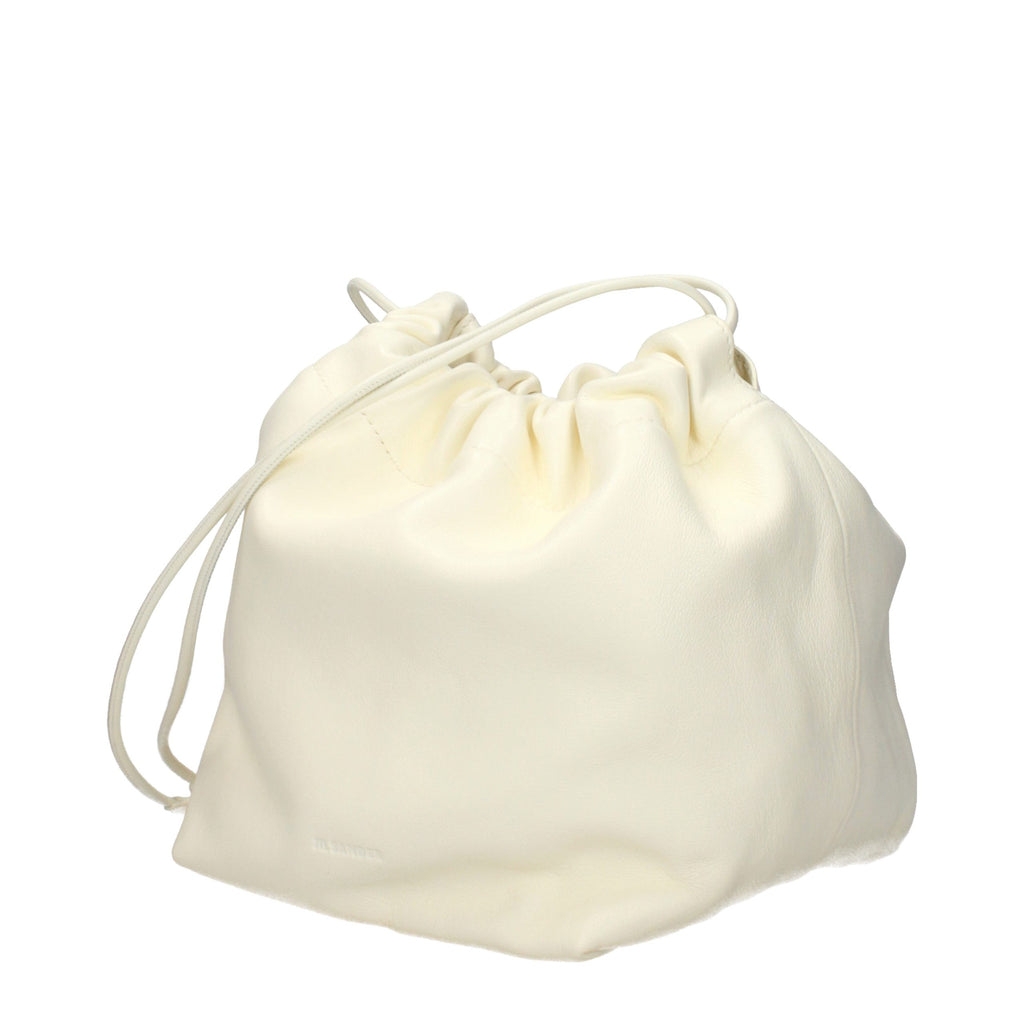 Jil Sander schoudertas in beige Jil Sander