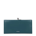 Jil Sander Blue Leather Wallet Jil Sander