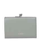 Jil Sander Green Leather Wallet Jil Sander