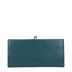 Jil Sander Blue Leather Wallet Jil Sander