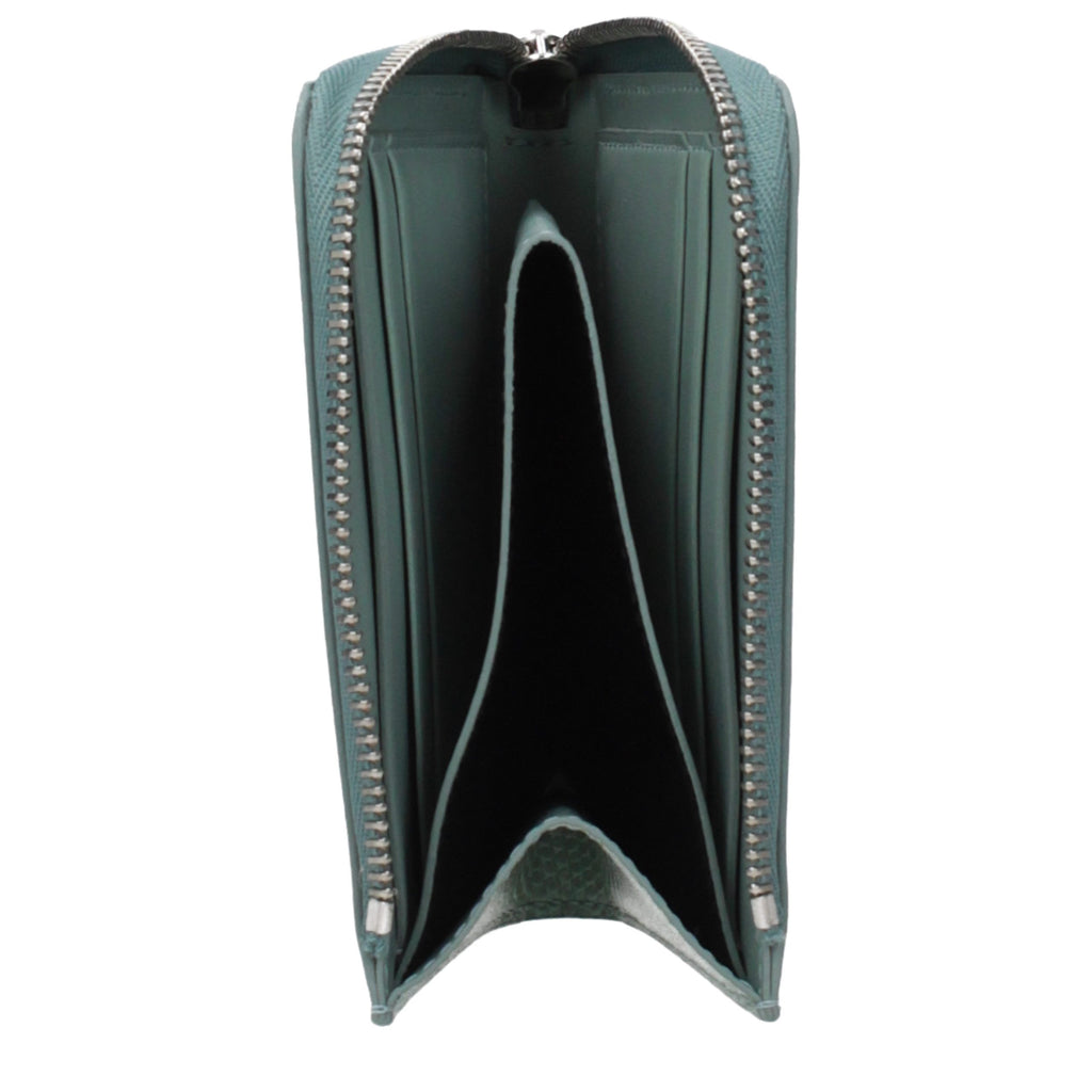 Jil Sander Green Leather Wallet Jil Sander