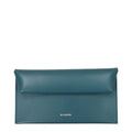 Jil Sander Blue Leather Wallet Jil Sander