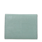 Jil Sander Green Leather Wallet Jil Sander