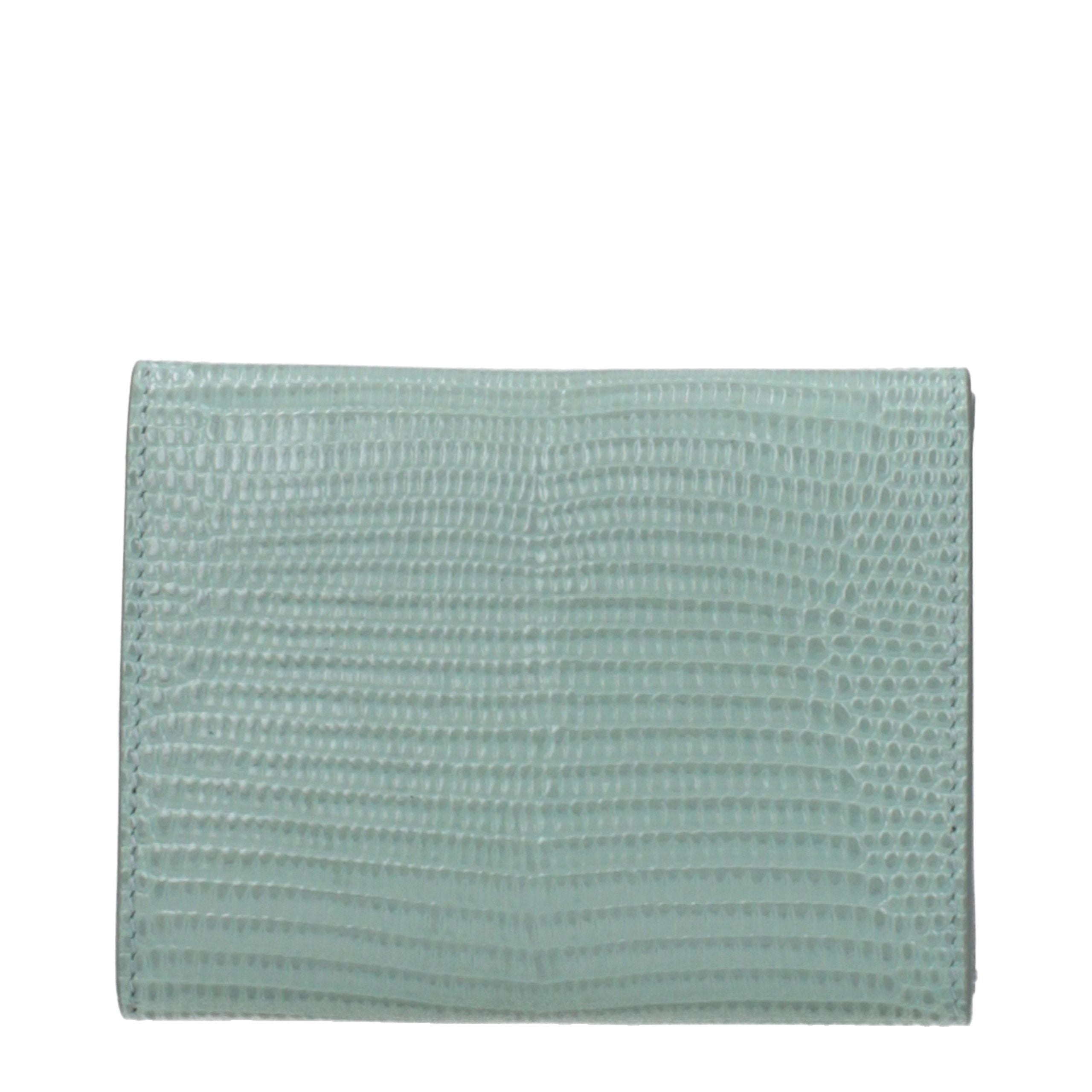 Jil Sander Green Leather Wallet Jil Sander