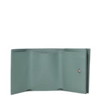 Jil Sander Green Leather Wallet Jil Sander