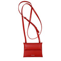 Jil Sander crossbodytas in rood Jil Sander