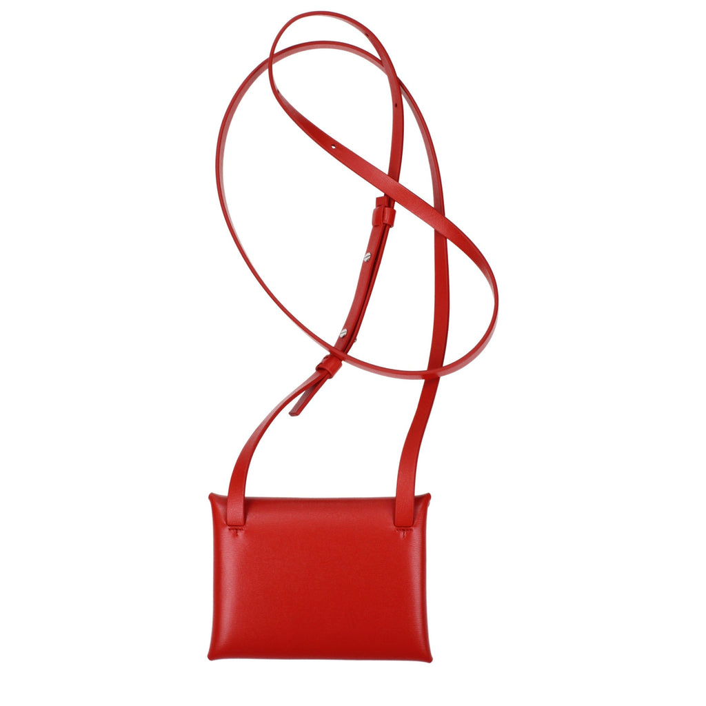 Jil Sander crossbodytas in rood Jil Sander