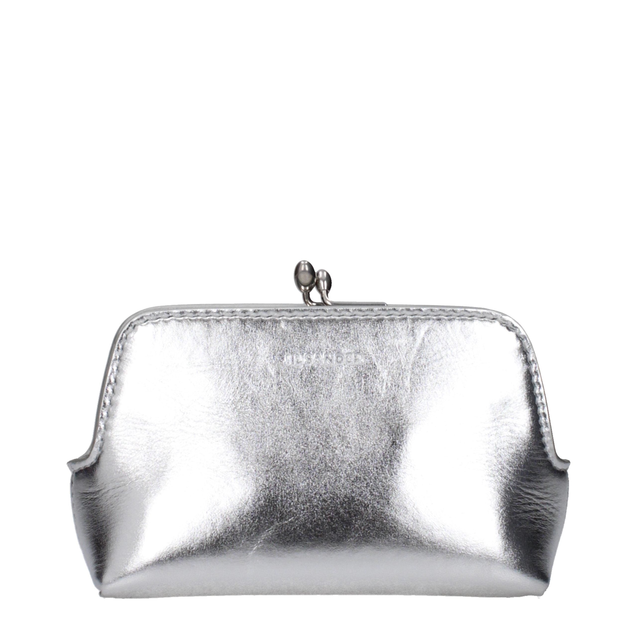 Jil Sander crossbodytas in zilver Jil Sander