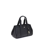 Michael Kors Black Calf Leather Bos Taurus Shoulder Bag Michael Kors