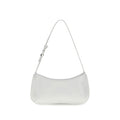 Jacquemus White Calf Leather Bos Taurus Shoulder Bag Jacquemus